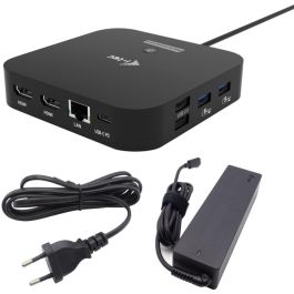 I-TEC DS USB-C Dual HDMI Hub con 2xHDMI, Gigabit LAN, 2xUSB-A 3.2, 2xUSB 2.0, 2xUSB-C y 100W Power Delivery Precio: 164.49999973. SKU: B12T8MAD25