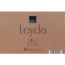 Royal Leerdam - Set de 6 Copas de Vino de Cristal Leyda 43 cl
