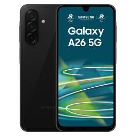 Samsung Galaxy A26 5G 6GB/128GB 6.7 Super AMOLED 120Hz 50MP OIS 13MP Selfie 5000mAh Negro Precio: 232.5899994. SKU: B16WBALB6M