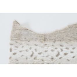 DKD Home Decor Alfombra Pelo Beige Poliester 150 x 160 cm