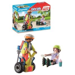 Pack rescate con balance racer playmobil city life starter