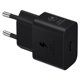 Samsung Cargador Pared 25W USB-C Negro EP-T2510NBEGEU