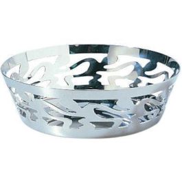 Alessi SG27 Cesto pequeño redondo de acero inoxidable 18/10 18cm, diseño Stefano Giovannoni, ideal para pan Precio: 39.95000009. SKU: B12EL2KSS6