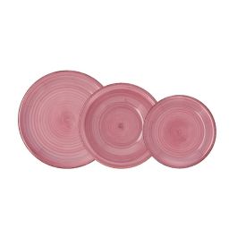 Vajilla Quid Vita Peoni Rosa Cerámica 18 Piezas Precio: 49.9900005. SKU: B1764XPY2J