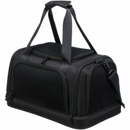 Bolso para Mascotas Trixie Airline Plane Negro Poliéster Goma Eva 28 × 25 × 44 CM