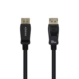 AISENS - CABLE DISPLAYPORT CERTIFICADO V1.4 8K@60HZ, DP/M-DP/M, NEGRO, 0.5M Precio: 3.58999982. SKU: S5622006