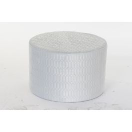 DKD Home Decor Reposapies Puff Sixties Azul Celeste de MDF y Poliéster, 55 cm Ancho x 55 cm Fondo x 35 cm Alto DKD Home Decor Reposapies Puff Sixties Azul Celeste de MDF y Poliéster, 55 cm Ancho x 55 cm Fondo x 35 cm Alto