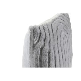 DKD Home Decor Cojín Urban Gris Claro 45x45 cm Poliéster Pack 2 Unidades con Cremallera