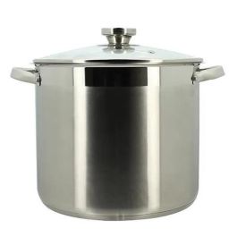 Olla con tapa - MENASTYL - 4615455 - Acero inoxidable - 9 litros - Todo tipo de fuegos, incluida inducción Precio: 50.49999977. SKU: B199RRNTMF