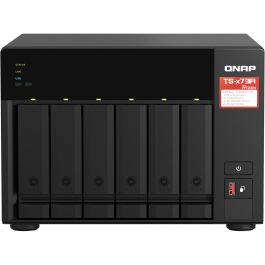 QNAP TS-673A-8G NAS Servidor Almacenamiento 6 Bahías 3.5/2.5" + 2x M.2 NVMe, AMD Ryzen V1500B 4 Núcleos, 8GB DDR4, 2 Puertos 2.5GbE, Torre