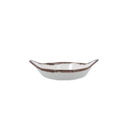 Bidasoa Bandeja de Presentación Orion Hydrozero de Porcelana Blanca 16 cm Apilable y Resistente a Rayaduras