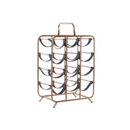Botellero Loft DKD Home Decor Cobrizo Negro 23.5 x 61 x 37 cm