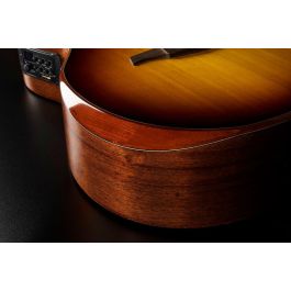 LAG Guitarra Acústica Auditorium A/E Cutaway Edición Limitada Bisel - Brown Shadow