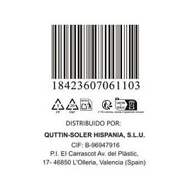 Quttin Cuchillo Panero Black 20 cm