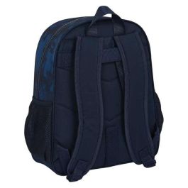 Mochila Escolar Batman Legendary Azul marino 32 X 38 X 12 cm Mochila Escolar Batman Legendary Azul marino 32 X 38 X 12 cm