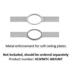 Vivolink Altavoz de Techo sin Marco 2 Vías 70W (35W RMS) con Crossover 6.5" Blanco (Juego 2 Piezas)