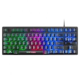 Mars Gaming MCPTKLES Pack Gaming: Teclado TKL H-Mech RGB y Ratón Óptico 3200 DPI - Compatibilidad Universal PC/Consola
