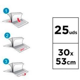 Forro De Libros Antirasgado 130 Micras 0,3M Ajustable Caja 25 Transparente Precio: 7.79000057. SKU: B16M9TE5C2