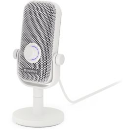 Endorfy Solum Voice S Micrófono USB-C con Iluminación RGB Blanco
