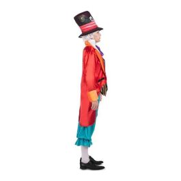 Disfraz sombrerero loco sombrero, cuello con pajarita, chaqueta con chaleco y pantalón talla m Disfraz sombrerero loco sombrero, cuello con pajarita, chaqueta con chaleco y pantalón talla m