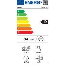 Lavavajillas Siemens AG SN63HX16TE 60 cm