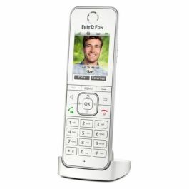Fritz Teléfono Inalámbrico Dect Digital Fritz!Fon C6 para FRITZ!Box, Pantalla a Color, 300 Entradas, 16h Conversación