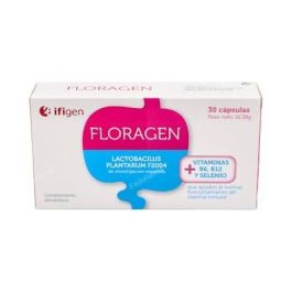 IFIGEN Floragen 30 Cápsulas con Probióticos para el Equilibrio de la Microbiota Intestinal, Vitamina B6, B12 y Selenio Precio: 13.4999997. SKU: B15RNXCMC7