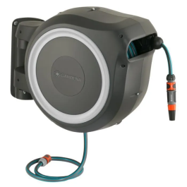Gardena Enrollador de Manguera Automático de Pared RollUp M/L 25 m con Borde Blanco Precio: 218.94999973. SKU: B15Q62LCRY