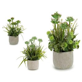 Planta Artificial Tallos Maceta Cemento Surtidos Ibergarden 23X39CM (6 Unidades) Precio: 85.49999997. SKU: B19Z6M3Q4C