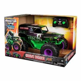 Spin Master Coche radio control Monster Jam Smash And Bash Grave Digger 24,77x3,81x25,4 cm, 4+ años, requiere 2 pilas AAA Precio: 61.49999966. SKU: B1F84C9ZAQ