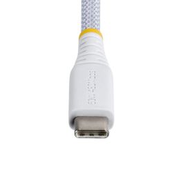 Cable USB Startech USB2CC2MNCBRWH Blanco 2 m