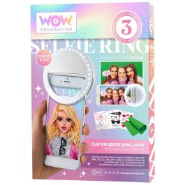Wow Generation Aro de luz con clip para móvil y 3 niveles de luz. Kit selfie completo con accesorios para fotos y vídeos. Precio: 12.68999963. SKU: B1HTJK55N2