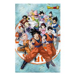 Sd toys Póster 3D Dragon Ball Super Universe Survival 58x38 cm PVC Lenticular Oficial