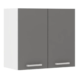 Ultra Mueble de cocina alto L 60 cm Gris Gabinete con 2 puertas 1 estante Roble oscuro Precio: 82.69000003. SKU: B13BJ7P3CS