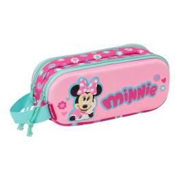 Safta Portatodo Doble 3D Minnie Mouse 21x8x6 cm