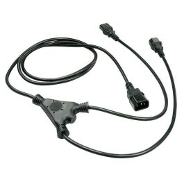 Lindy 1m IEC Splitter Cable IEC C14 to 2 x IEC C13 Lindy 1m IEC Splitter Cable IEC C14 to 2 x IEC C13