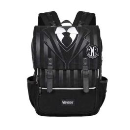 Karactermania Mochila Oxford Miércoles Uniform Algodón 40 x 29 x 14 cm