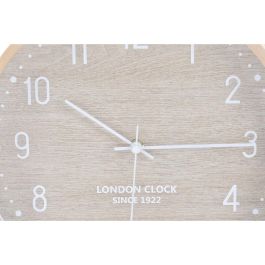 Reloj Pared Scandi DKD Home Decor Beige Gris 4 x 30 x 30 cm (2 Unidades) Reloj Pared Scandi DKD Home Decor Beige Gris 4 x 30 x 30 cm (2 Unidades)