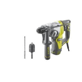 Ryobi SDS+ 4 L Perforador Rotatorio y Cincelador Forma L 800W 3.0 Julios, 4 Modos, Maletín y 2 Mandriles