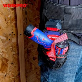 Funda cintura compacta para taladro, cambio rápido, 170 x 60 x 220 mm