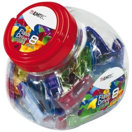 Emtec C410 Stick USB 2.0 32GB Candy Jar 80 piezas Precio: 303.49999966. SKU: B1JVDBJ8K4