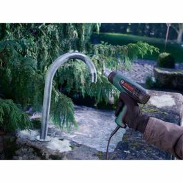 Bosch Pistola de Calor UniversalHeat 600: Decapante Versátil Multiusos con 3 Temperaturas, Base Antideslizante y Pantalla