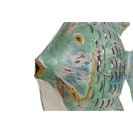 Decoracion Mediterraneo DKD Home Decor Turquesa Amarillo 17 x 39 x 63 cm (2 Unidades) Decoracion Mediterraneo DKD Home Decor Turquesa Amarillo 17 x 39 x 63 cm (2 Unidades)