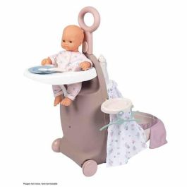 Trolley baby nurse 3 en 1 maleta,trona y cuna para muñecas de hasta 42 cm no incluida con 6 accesorios. 62x25,5x25,5 cm Precio: 44.9999. SKU: B12YR8RR75