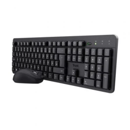 Trust Combo Teclado + Ratón Tkm-360 Inalámbrico 1000Ppp Silencioso Negro Precio: 18.49999976. SKU: B163XH2QF7
