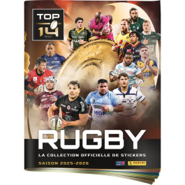 Panini Pack de inicio Rugby Top 14 2025/2026 Album 4 bolsillos PAN8051708027525