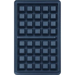 Tefal SW854D16 Sandwichera y gofrera, Plancha de 700W, Acero Inoxidable y Negro