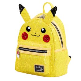 Loungefly Mochila Pikachu Pokemon de Piel Vegana con Lentejuelas 22,8x26,6x11,4cm Precio: 75.68999999. SKU: B16F78HFLE