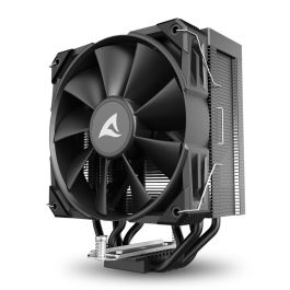Sharkoon Ventilador CPU A40 120mm Negro con 220W TDP y Rodamiento FDB, Compatible Intel/AMD