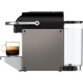 Nespresso Krups XN 306 T Pixie XN306T10 – Cafetera monodosis de cápsulas, 0.7 L, 1260 W, color titanio y negro
